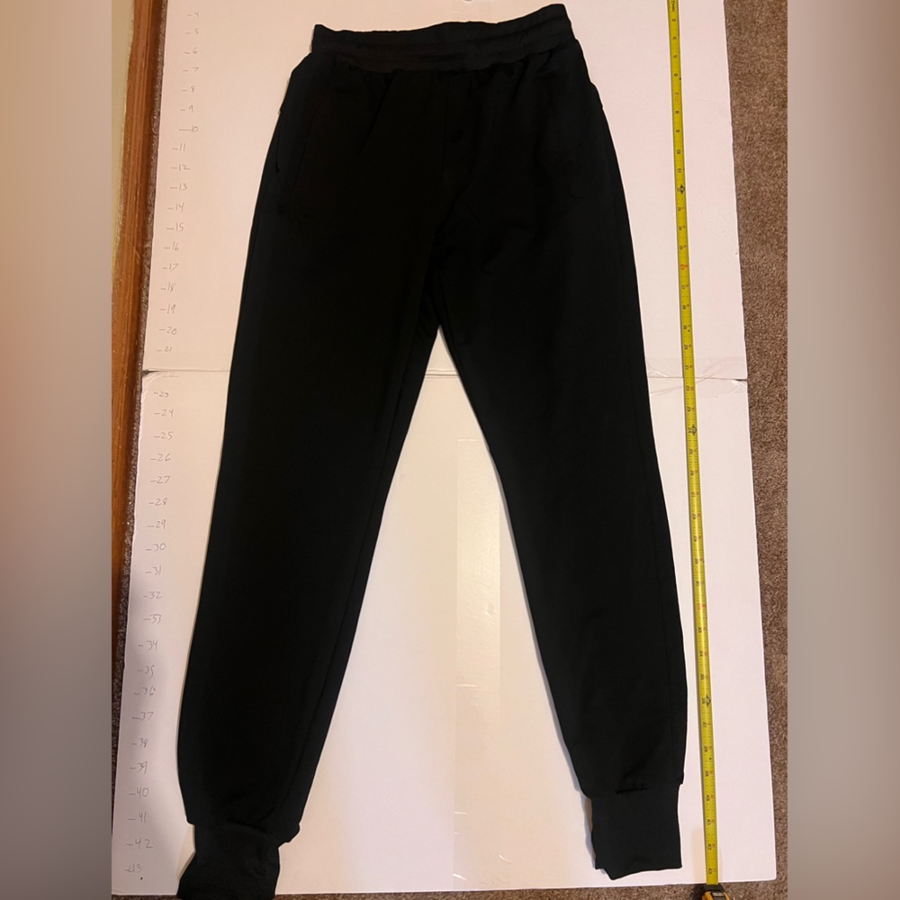 Walmart black skinny joggers